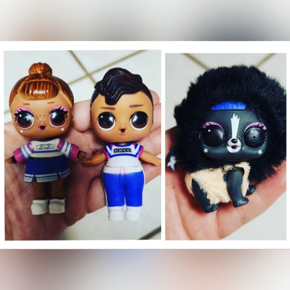 MGA LOL Surprise Dolls Under Wraps Eye Spy Series CC Cheer Family